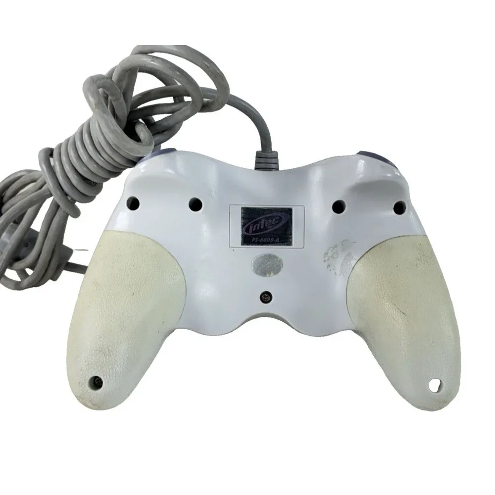Intec PS-600-A PlayStation 2 Vintage Wired Gray Controller Tested